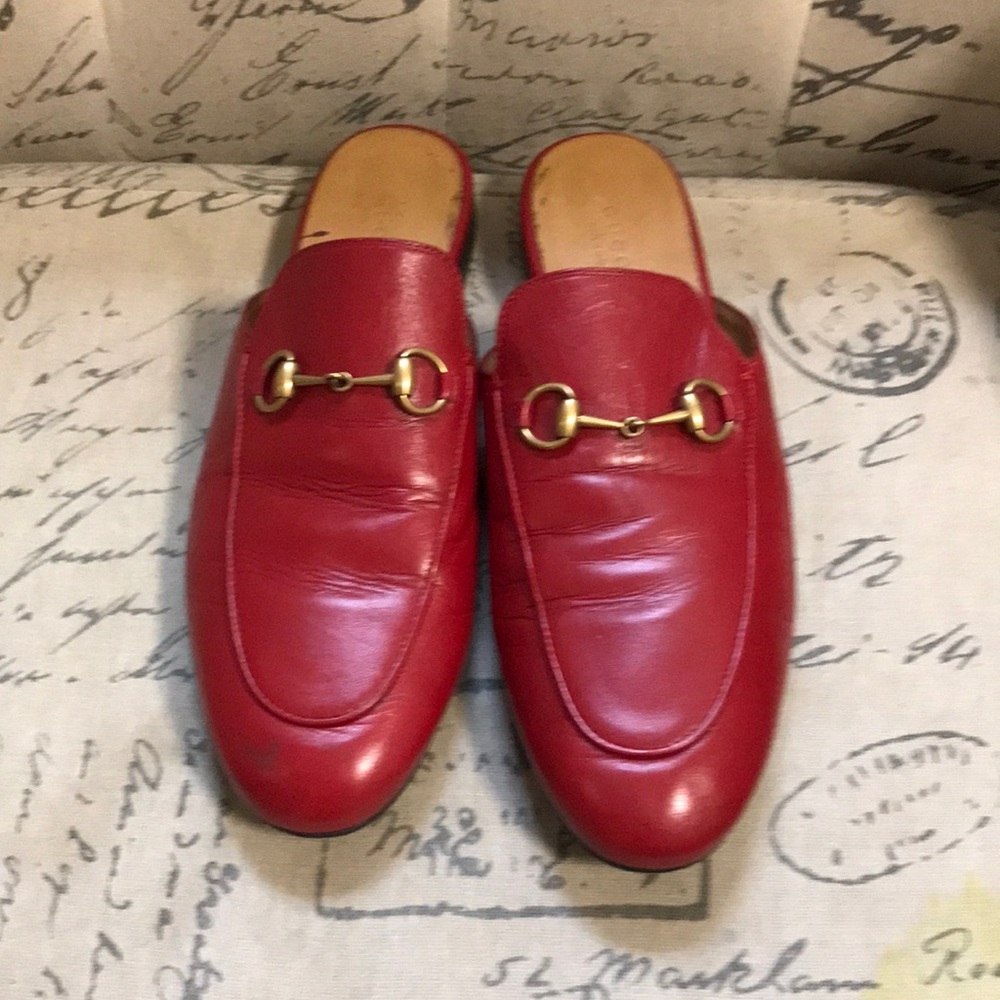Gucci Red Slides